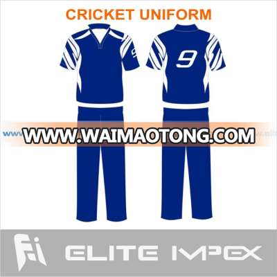 coloured cricket uniform