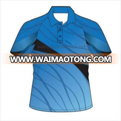 sublimation women polo shirts